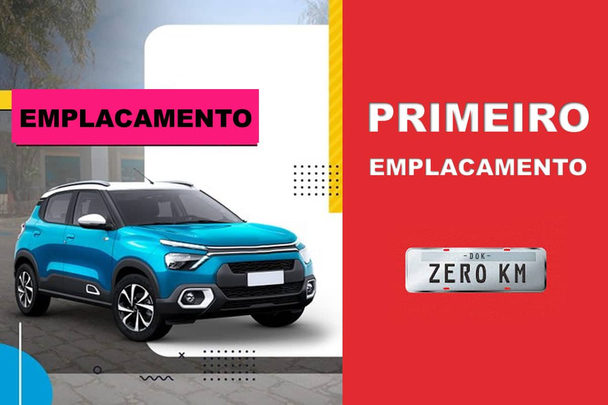 primeiro emplacamento