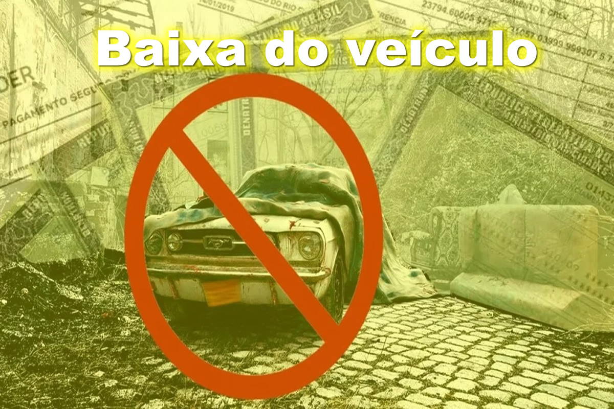 baixa do veículo