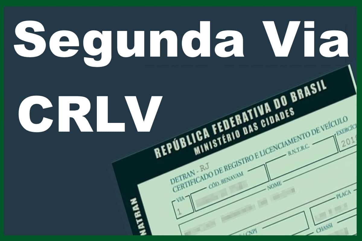 segunda via do crlv