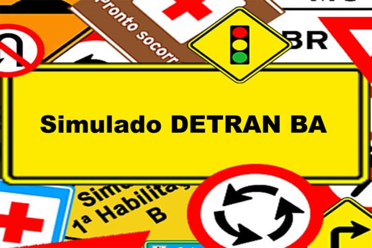 simulado detran ba