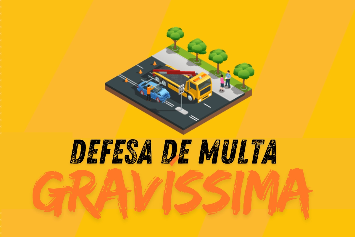 Defesa de multa gravíssima, acidente de trânsito, caminhão reboque.