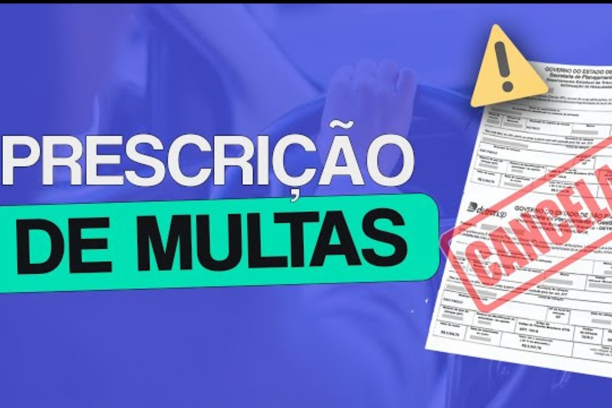 Prescrição de multas canceladas.