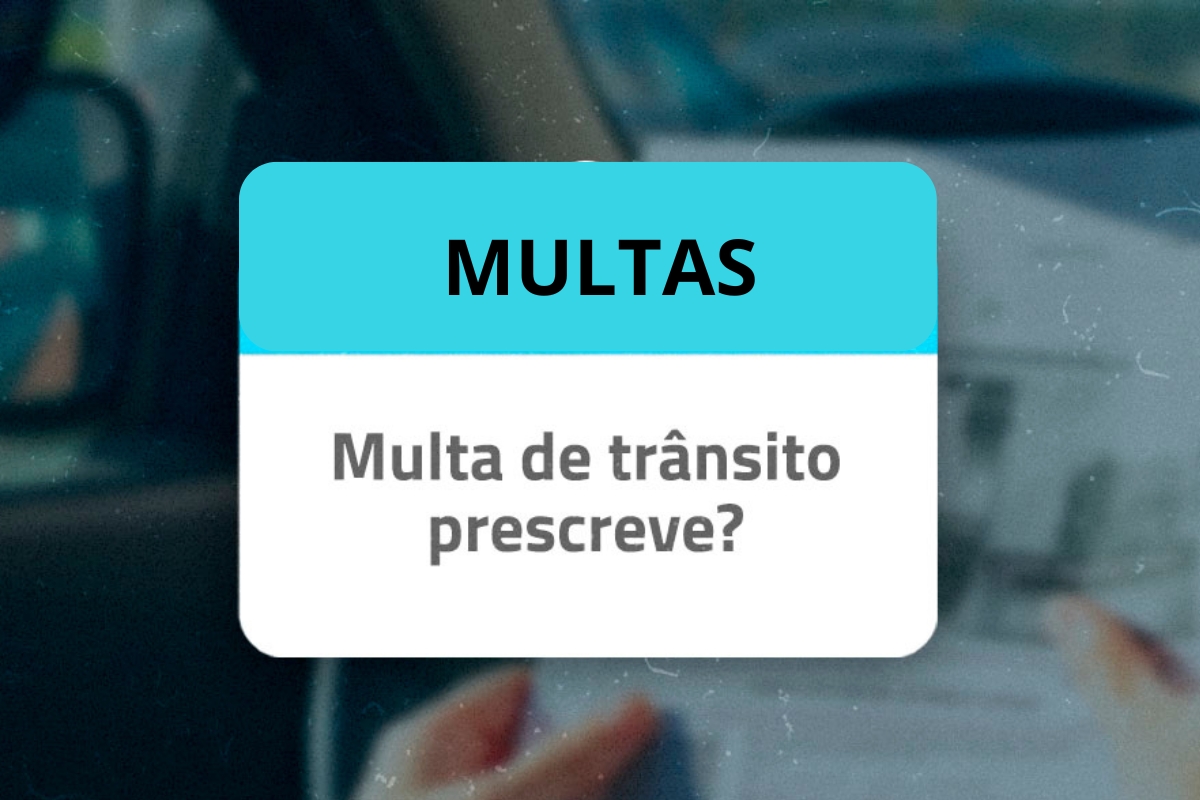 Informação sobre a prescrição de multas de trânsito.