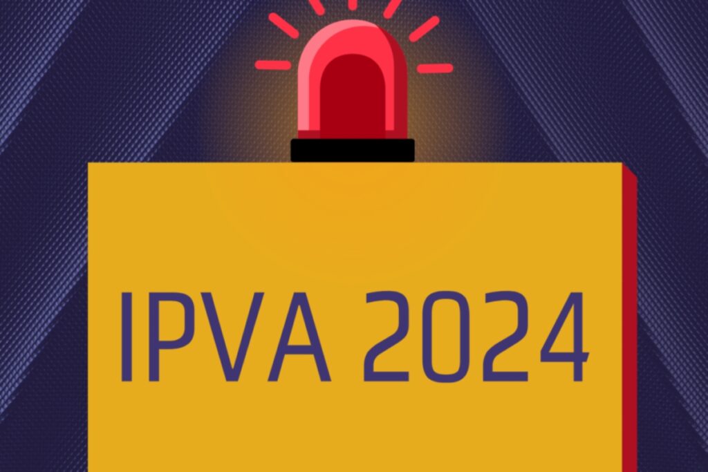 Alerta de IPVA 2024.