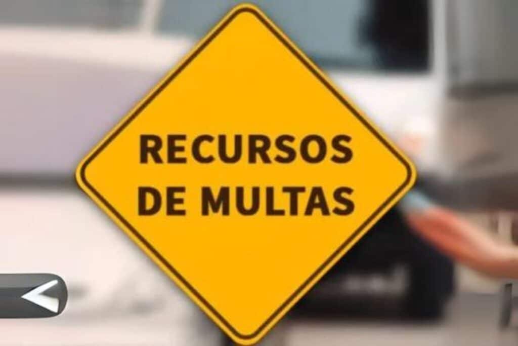 Placa Recursos de Multas