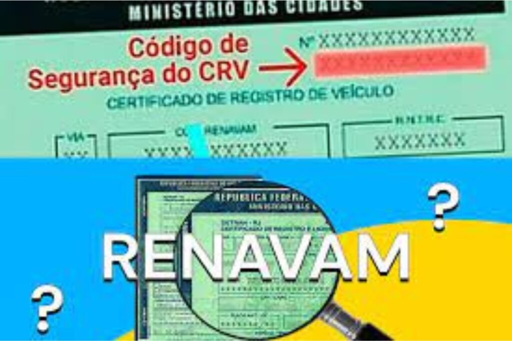 Código de segurança CRV RENAVAM