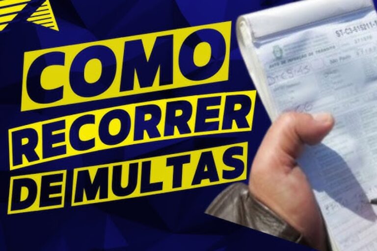 Passos para recorrer de multas de trânsito.