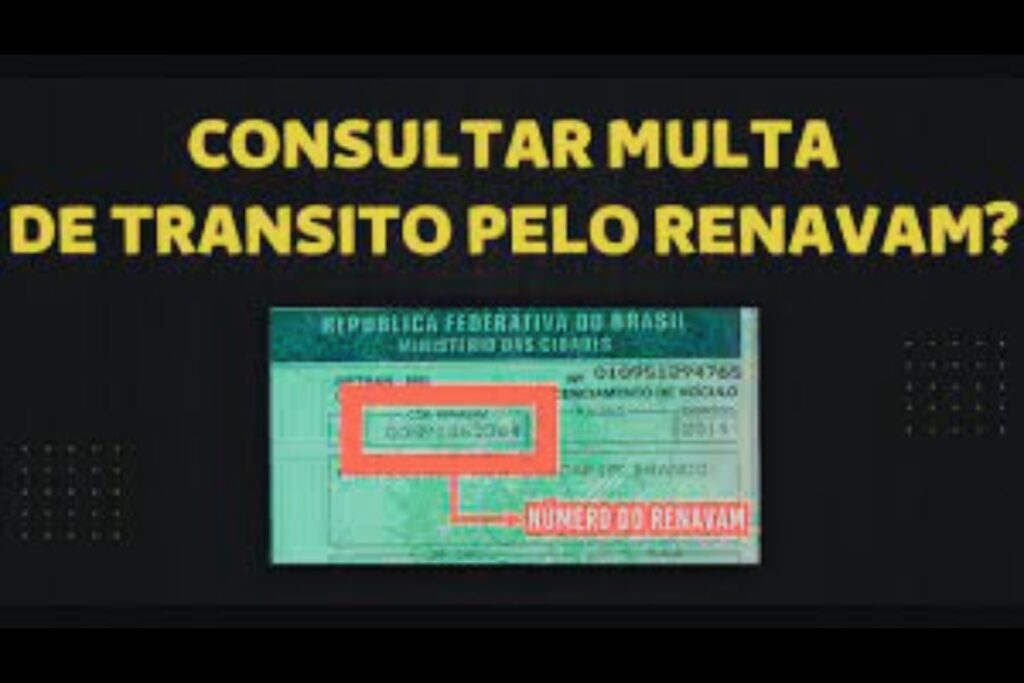 Consultar multa de trânsito pelo Renavam