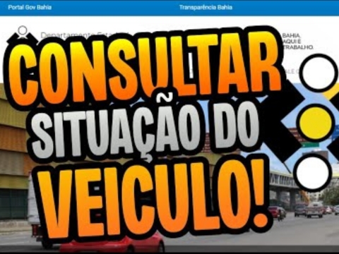 Consultar situação do veículo na Bahia