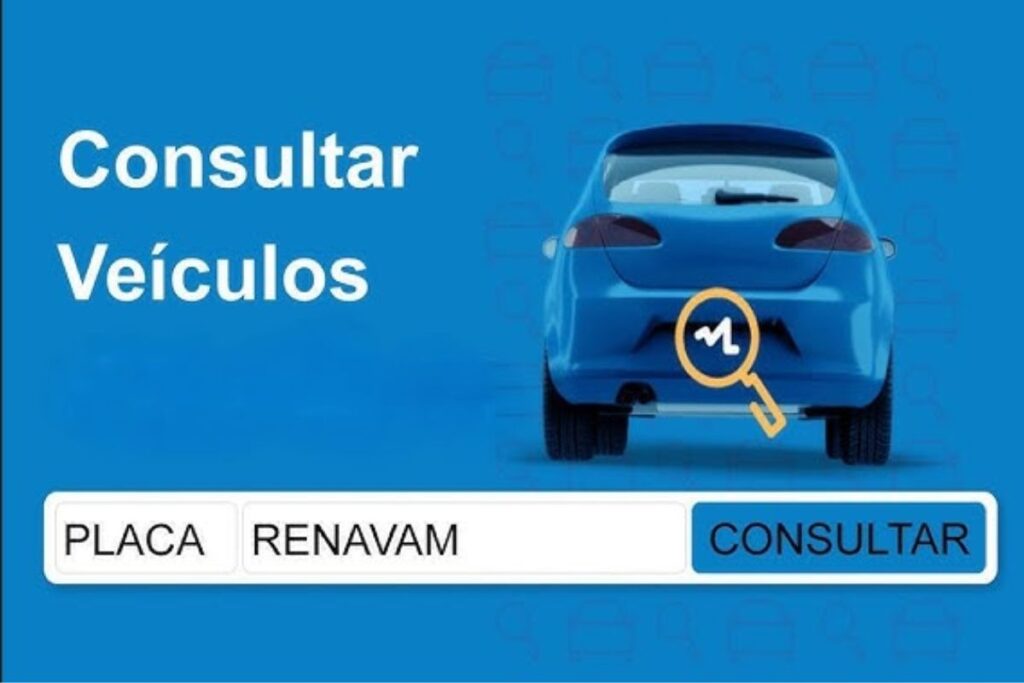 Consulta de veículos por placa e RENAVAM