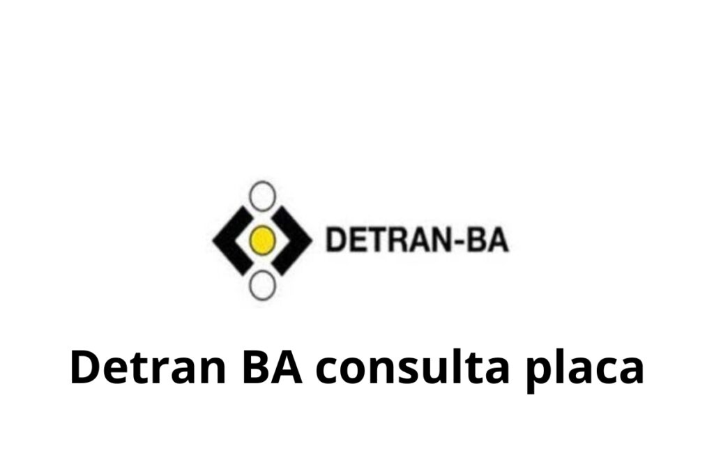 Detran BA consulta placa