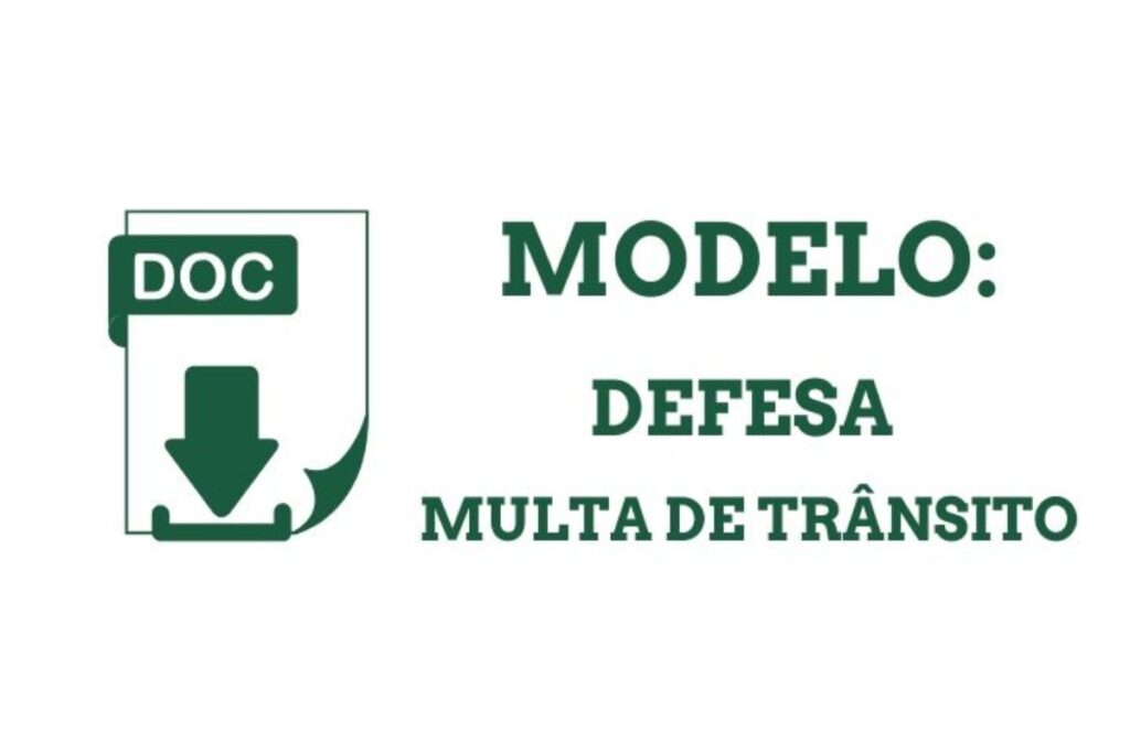 Modelo de Defesa de Multa de Trânsito