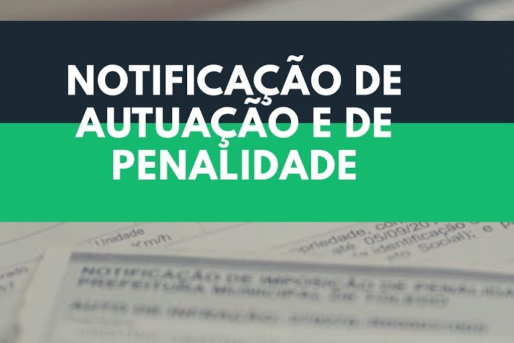 Cartão de Notificação de Autuação e Penalidade