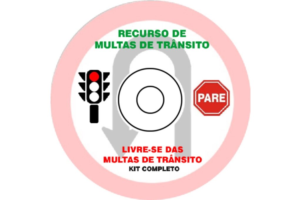 Recurso de multas de trânsito, kit completo.