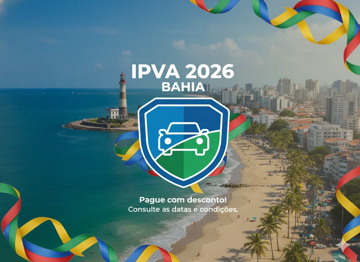 IPVA 2026 Bahia na orla de Salvador